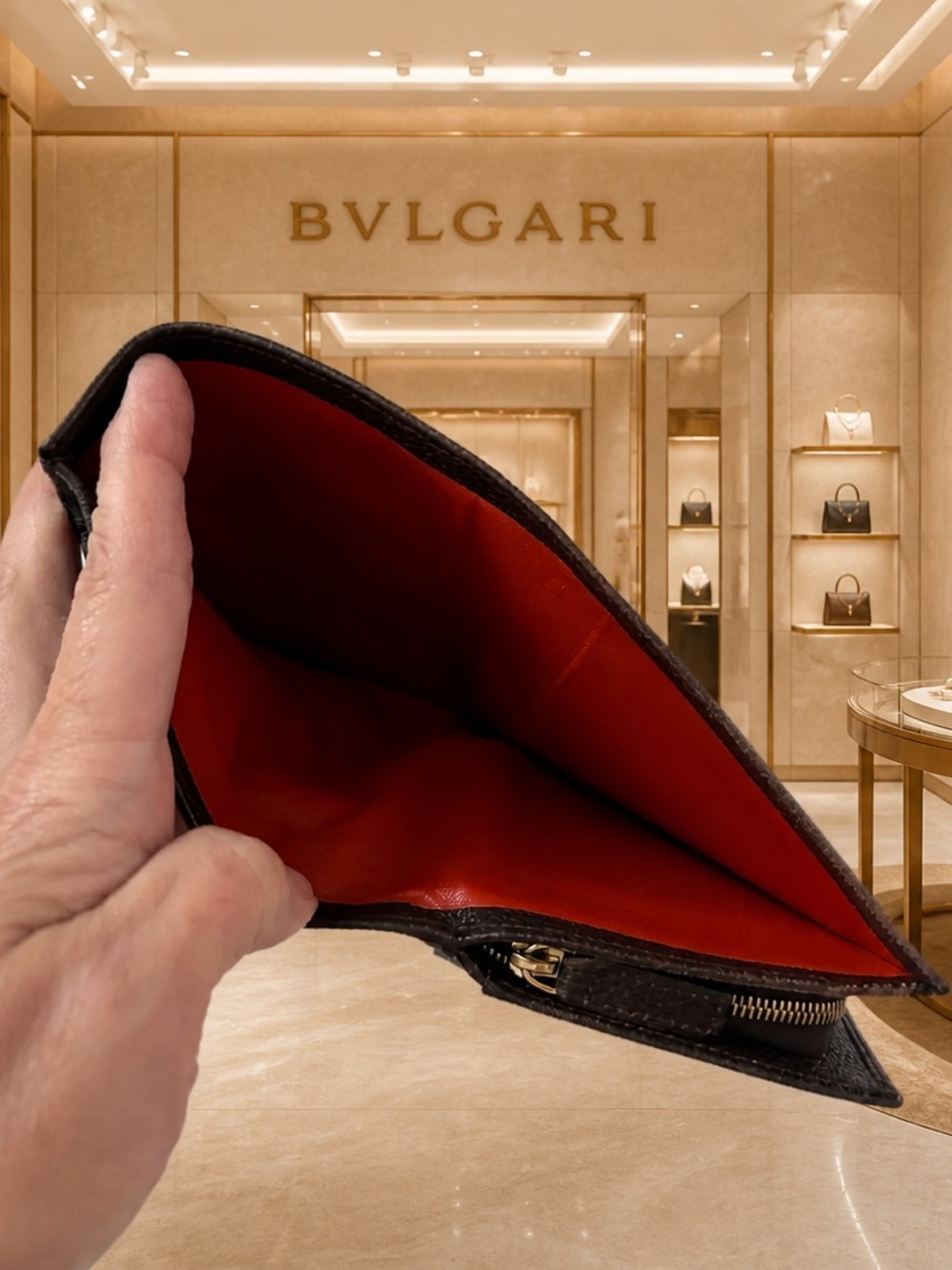 BVLGARI Leather Continental Long Wallet 💖 - Picture 6 of 12